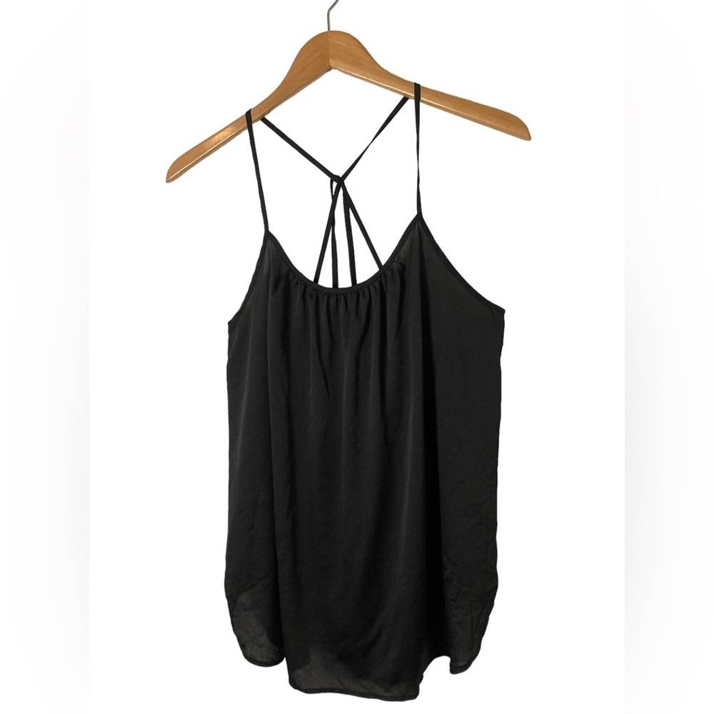 Ann Taylor Semi-Sheer Camisole Top L